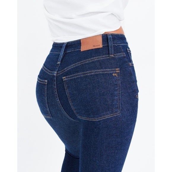 NEW Madewell Tall Curvy High-Rise Skinny Jeans in Lucille Wash 24 - Picture 3 of 10